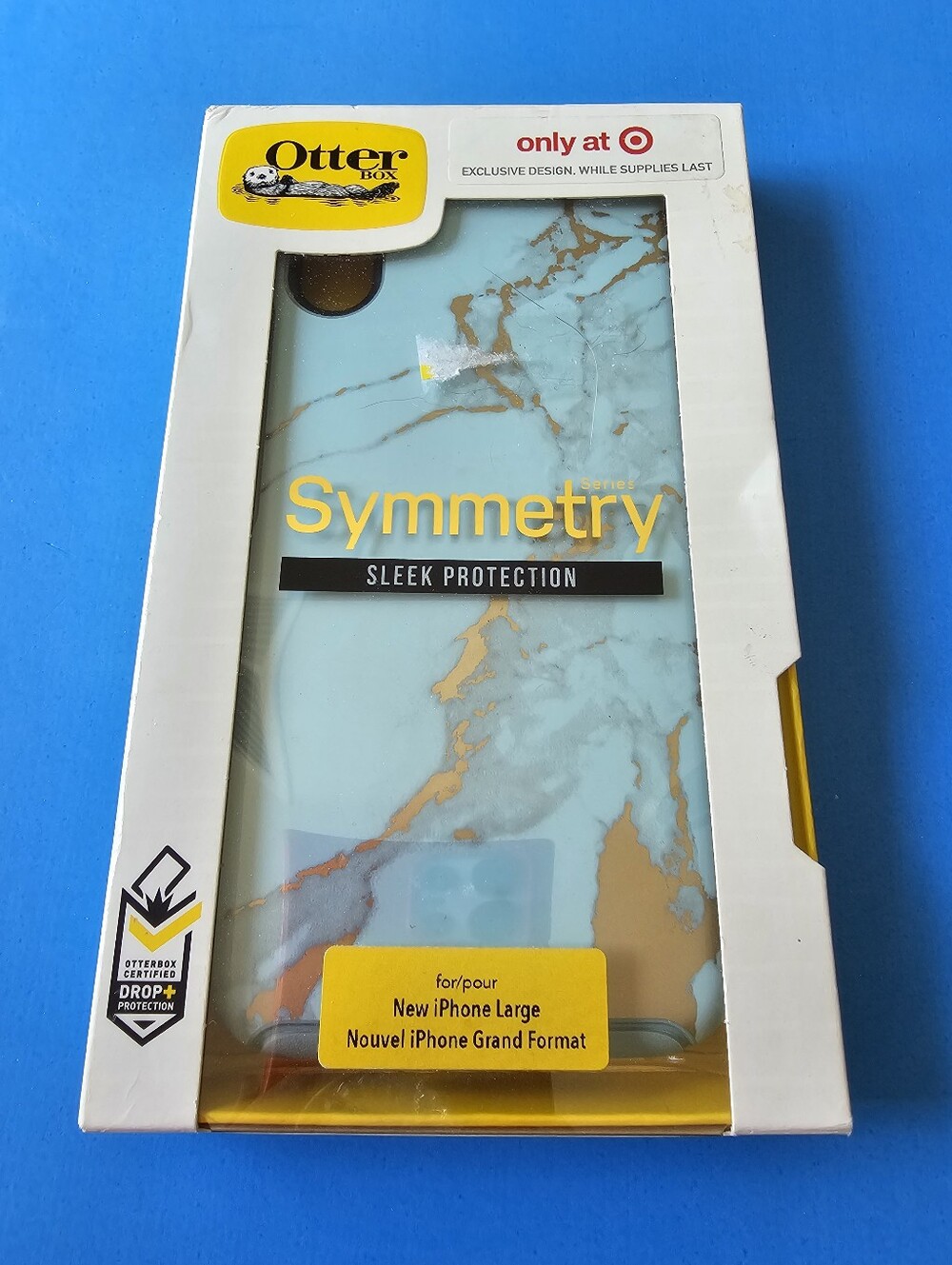 iPhone XS Max - Otterbox Symmetry Case (BLUE MARBLE)